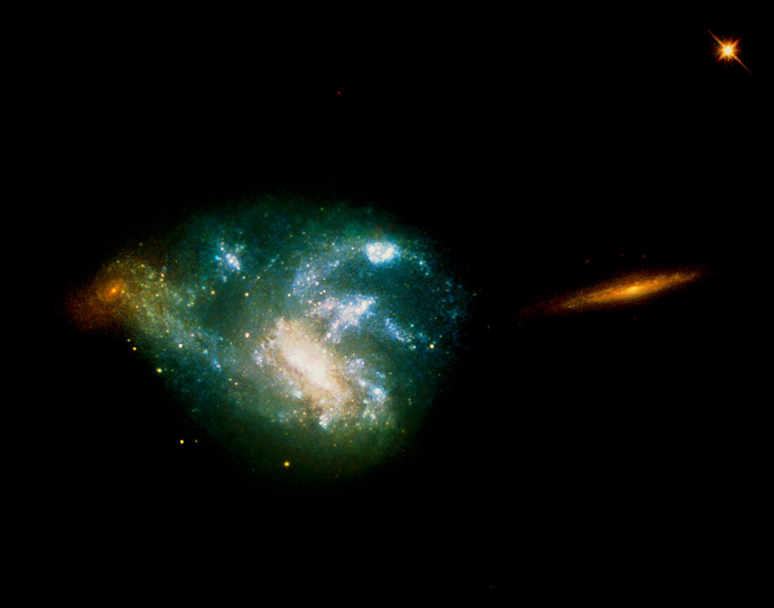 Irregular galaxy NGC 7673