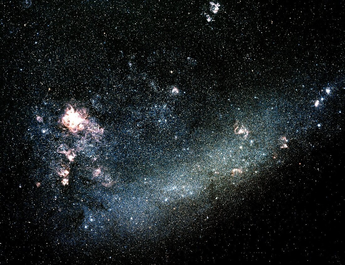Optical image of the Large Magellanic Cloud