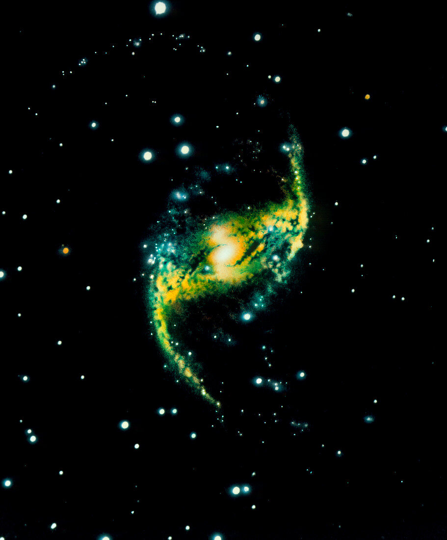 Barred spiral galaxy NGC 1530
