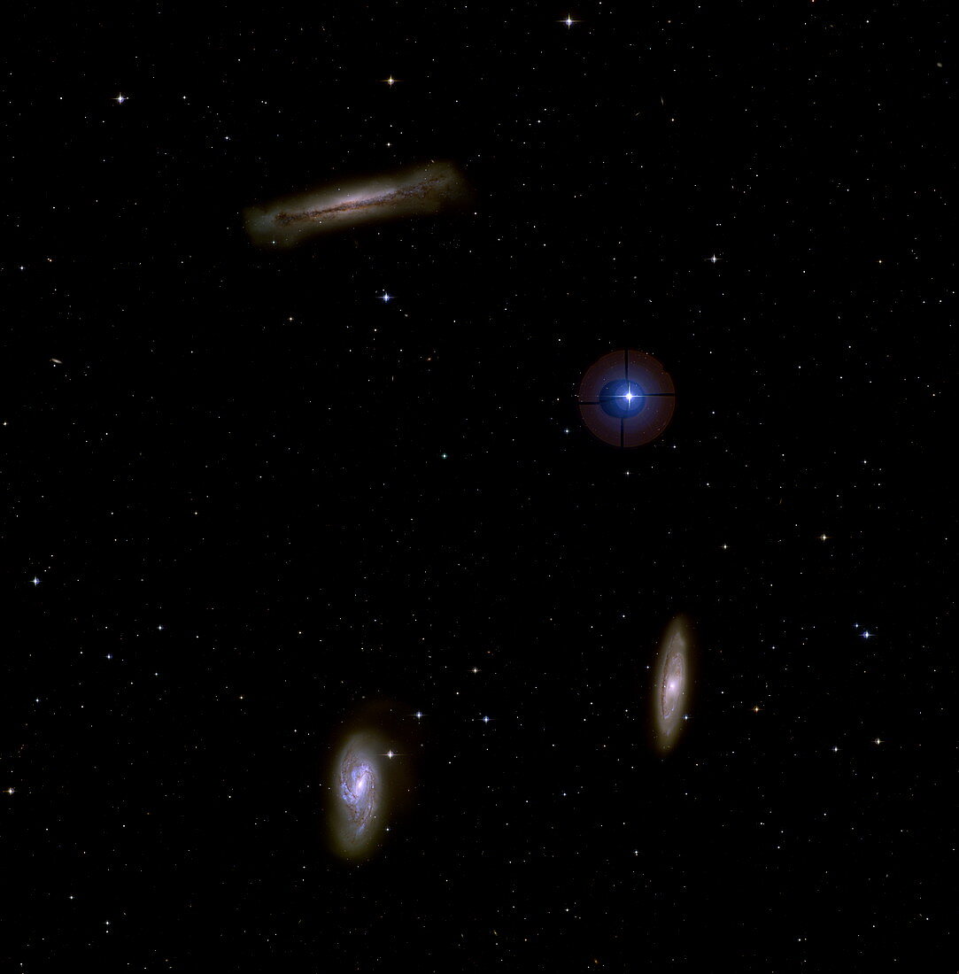 Leo Triplet galaxies