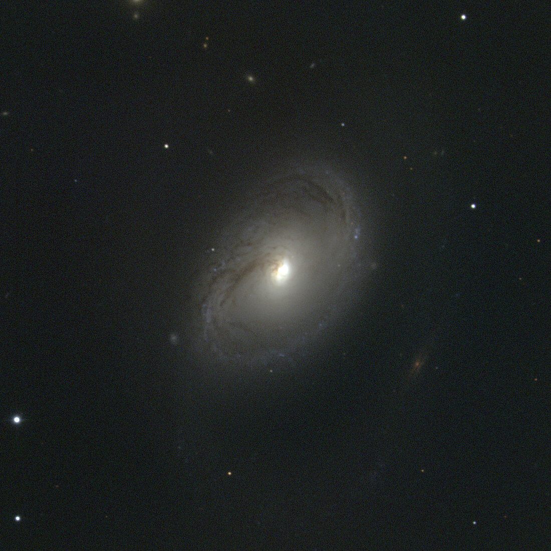 Barred spiral galaxy M96