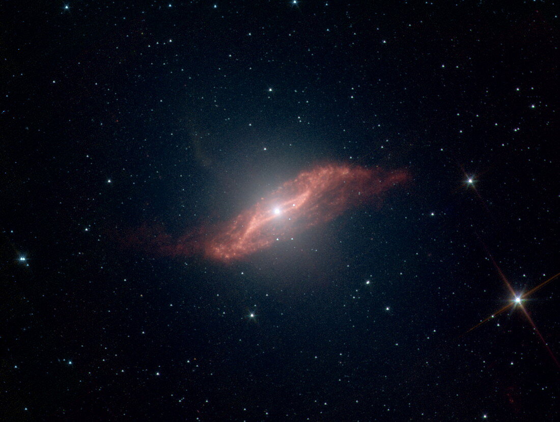 Centaurus A galaxy,IR image