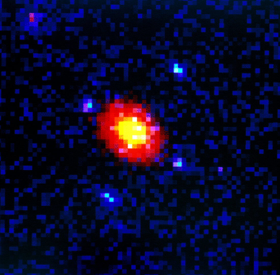 Gravitational lensing by an elliptical galaxy