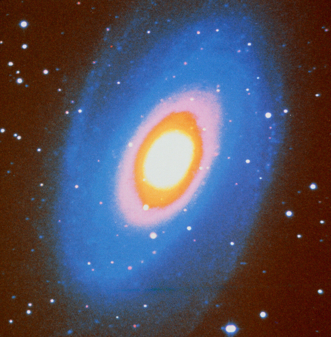 False colour red light image of Galaxy M81