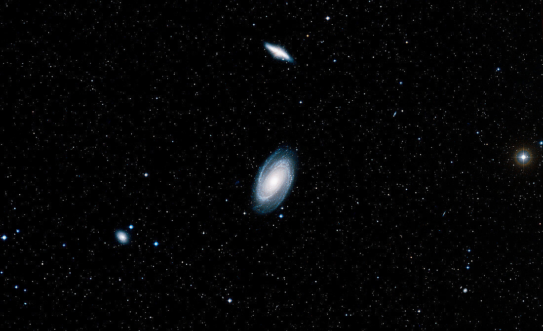 Galaxies M81 and M82