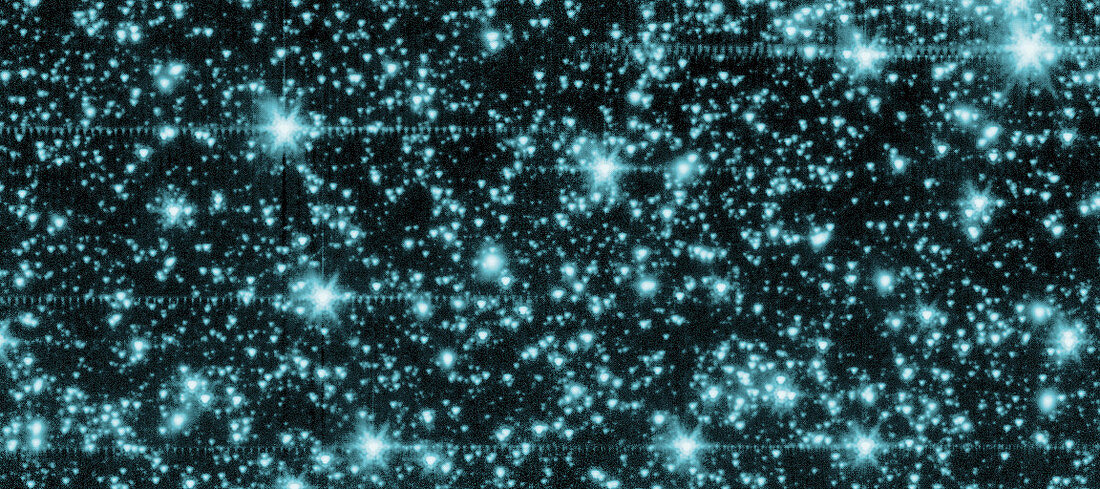 Distant stars,infrared Spitzer image