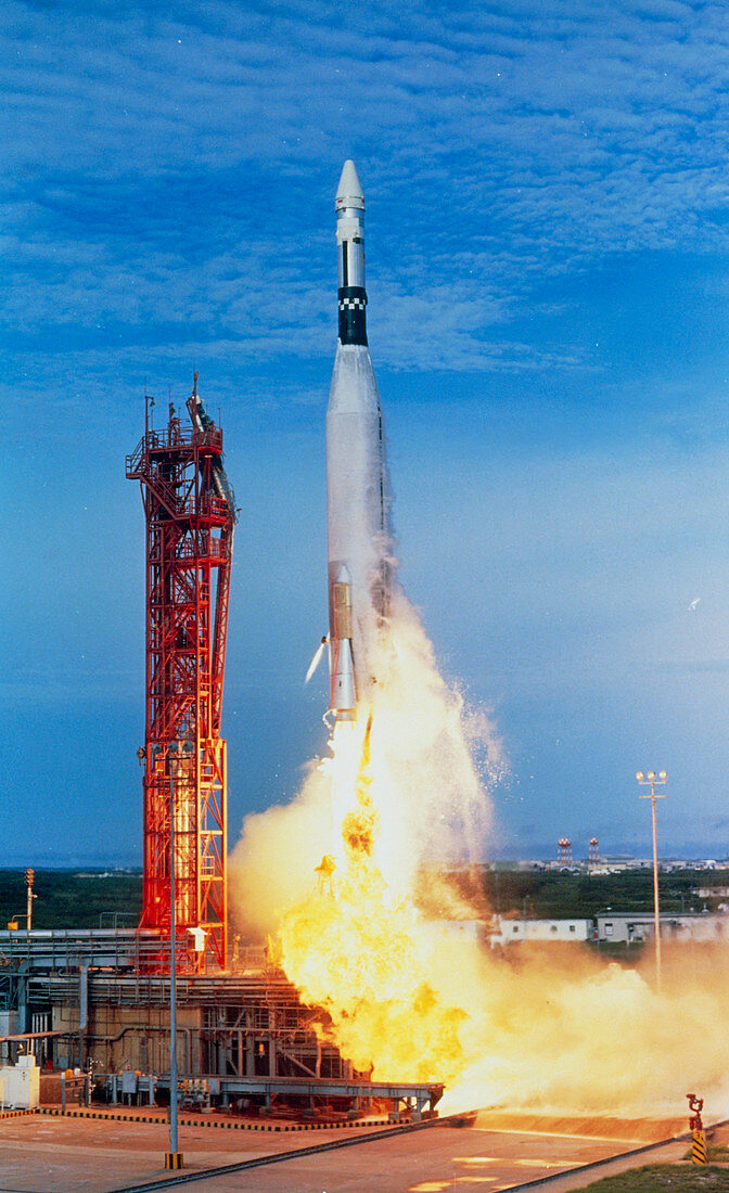 launch of Atlas Agena docking target for Gemini 11