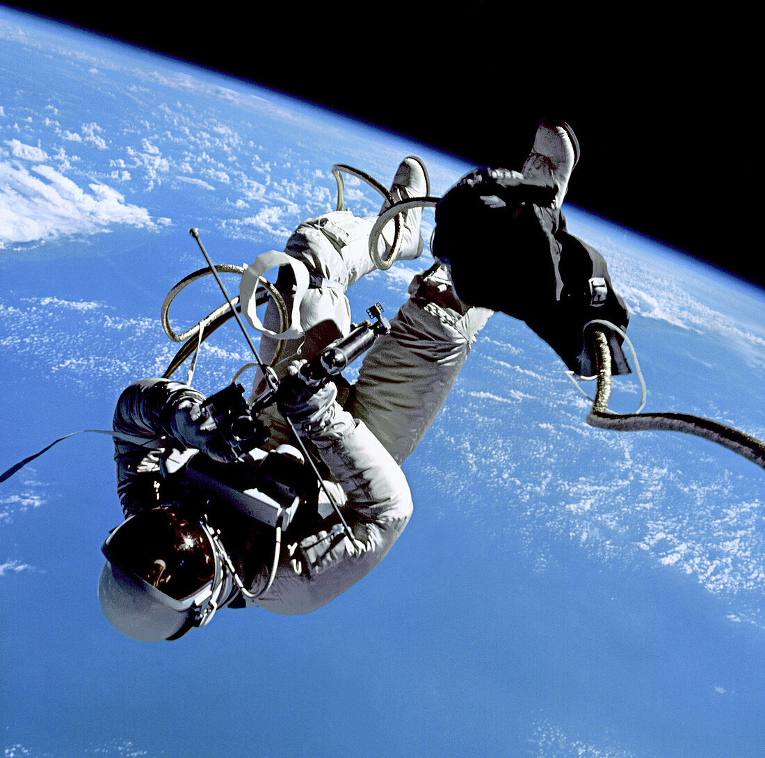 First American space walk