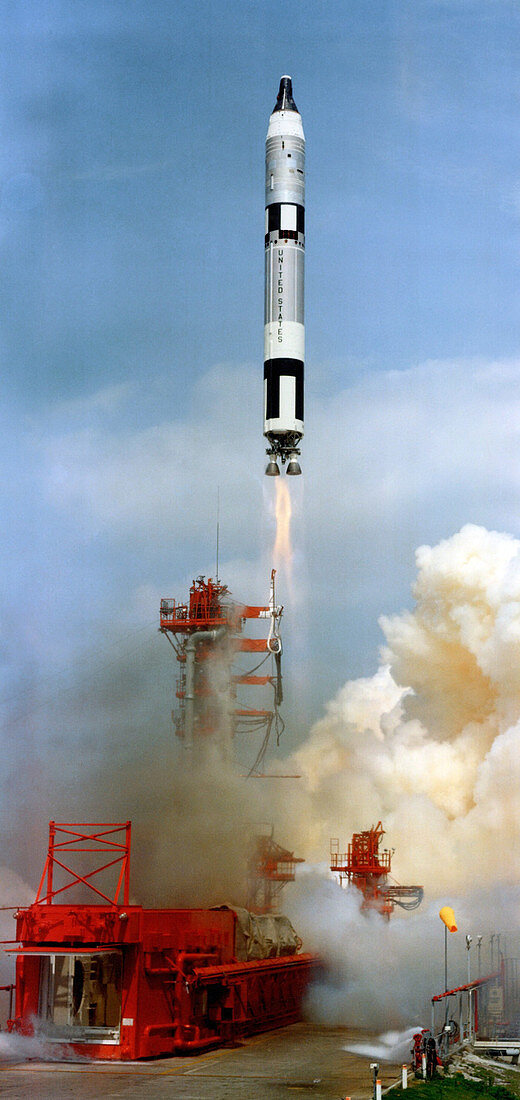 Gemini 8 mission launch