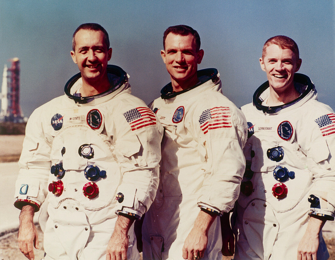 Astronauts of Apollo 9 mission