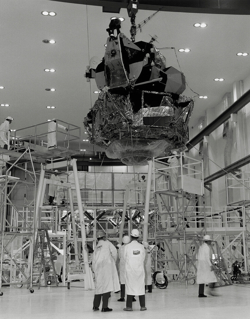 Lunar module used in the Apollo 12 mission