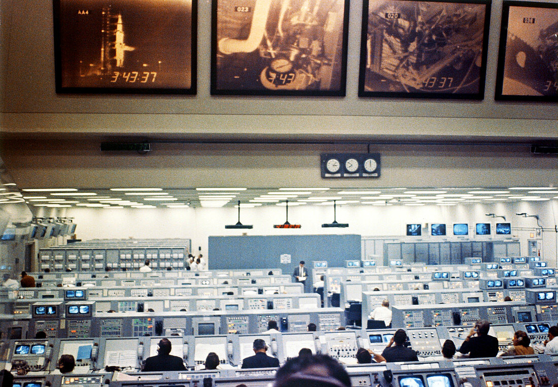 Apollo 8 mission control