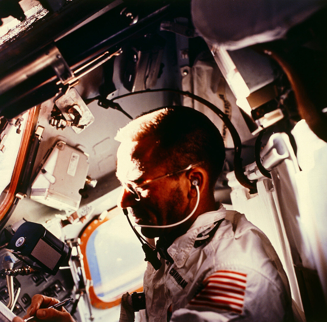 Apollo 7 lunar module pilot Walter Cunningham
