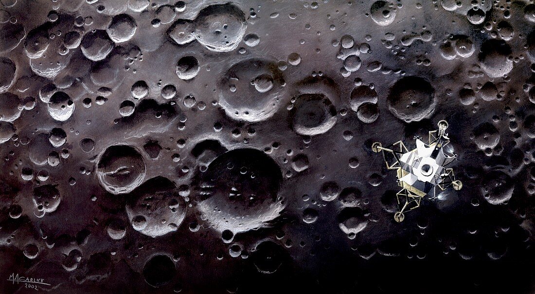 Apollo 11 Lunar Module,artwork