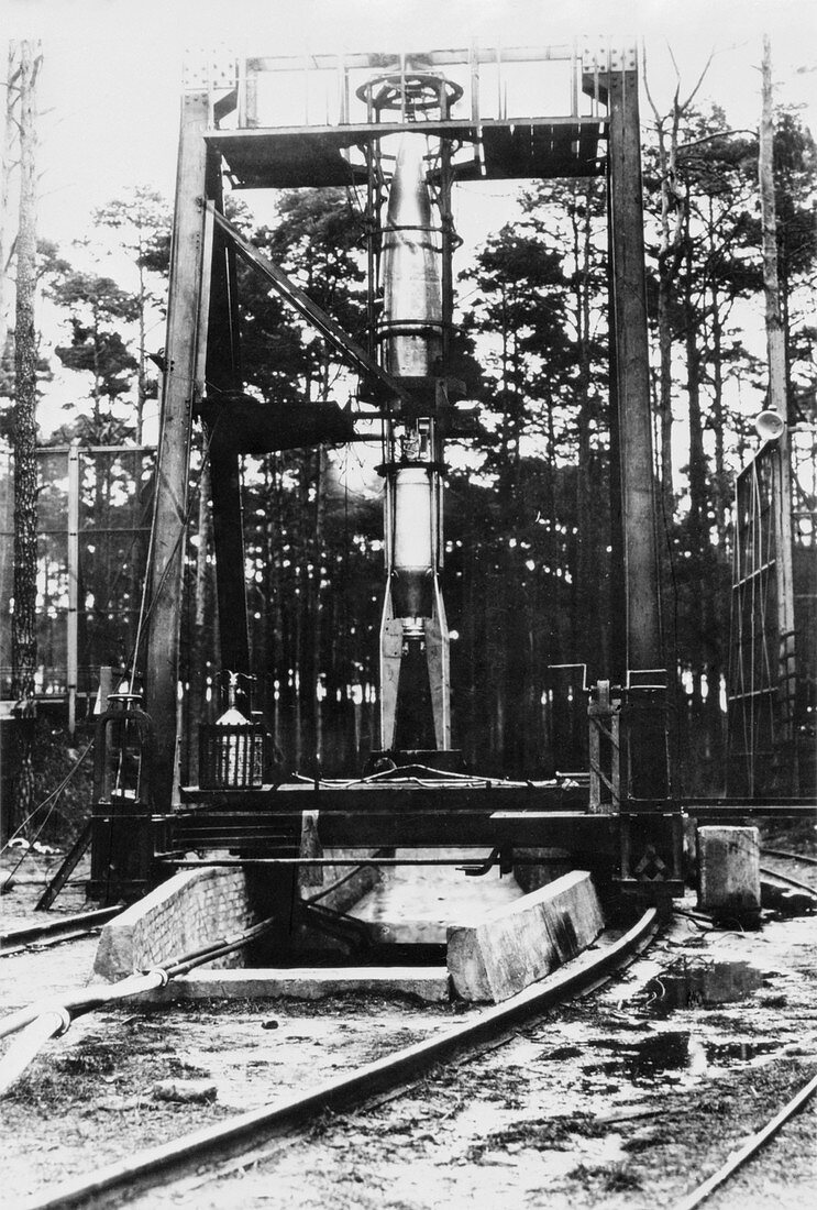 A-3 rocket test,1930s