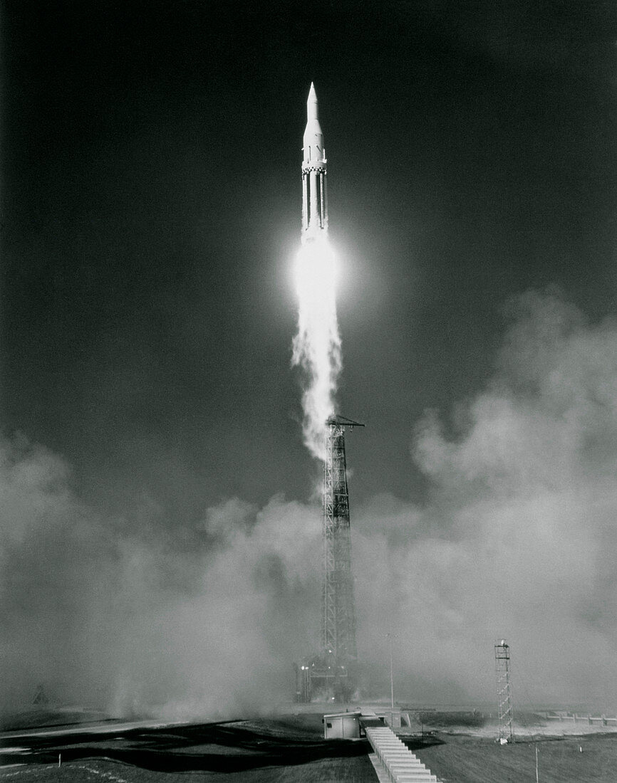 Launch of a Saturn 1 rocket