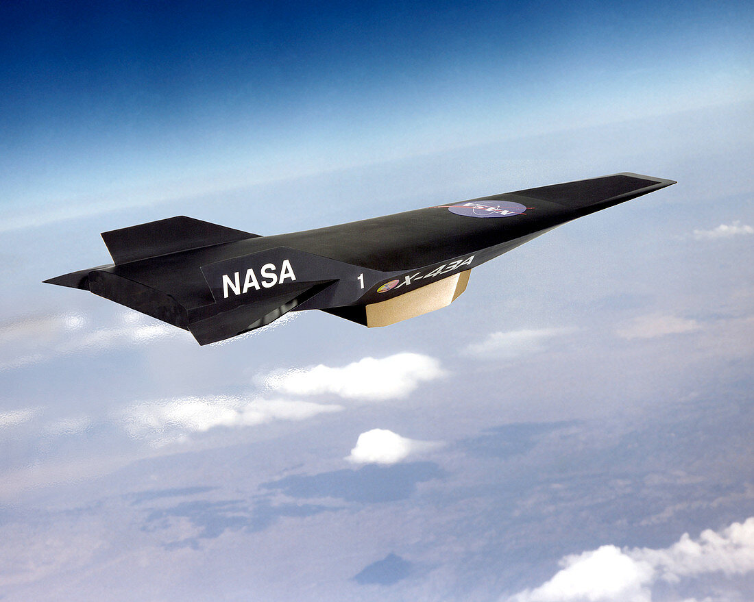 X-43A aircraft