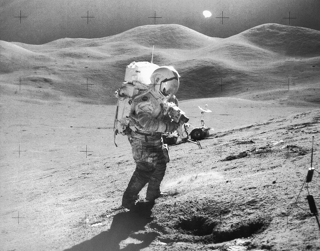 Astronaut on the Moon