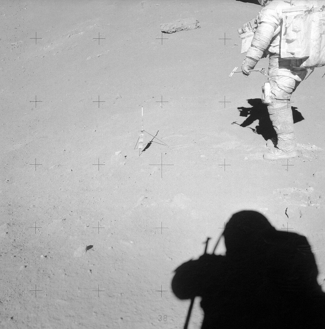 Genesis rock on the Moon,Apollo 15