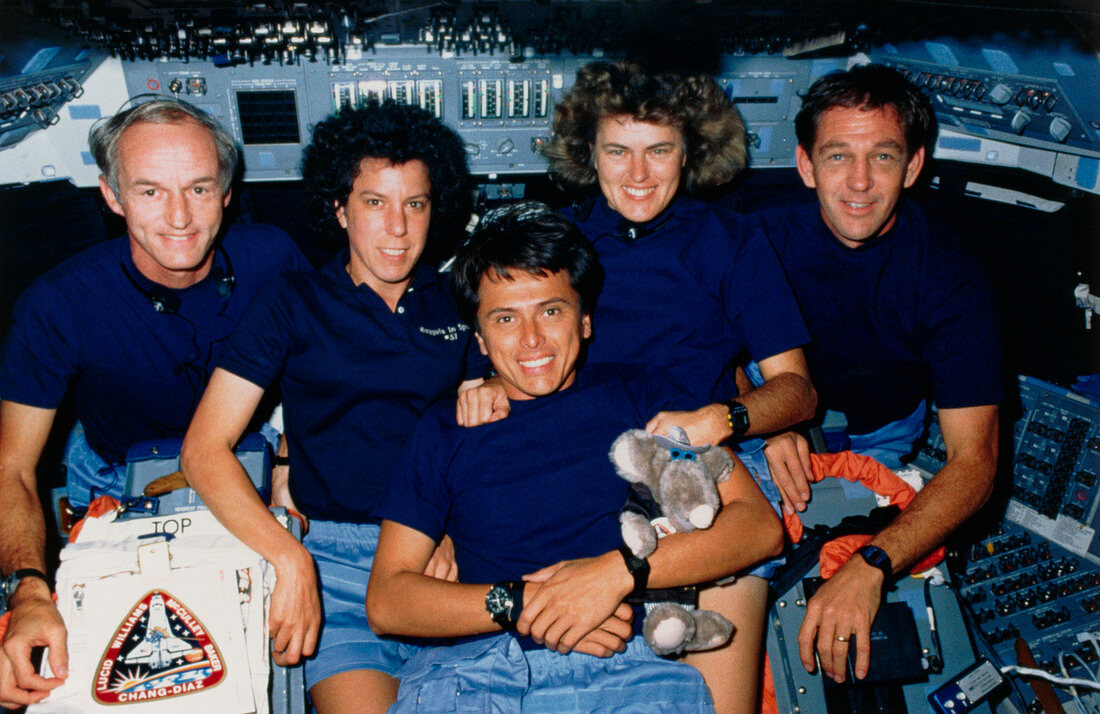 Crew of Space Shuttle mission STS-34