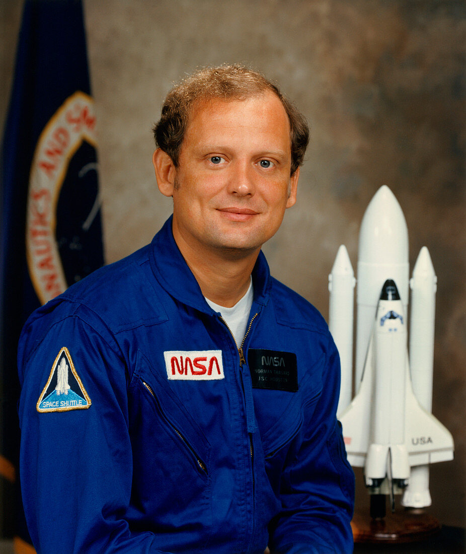 Portrait of astronaut Norman Thagard
