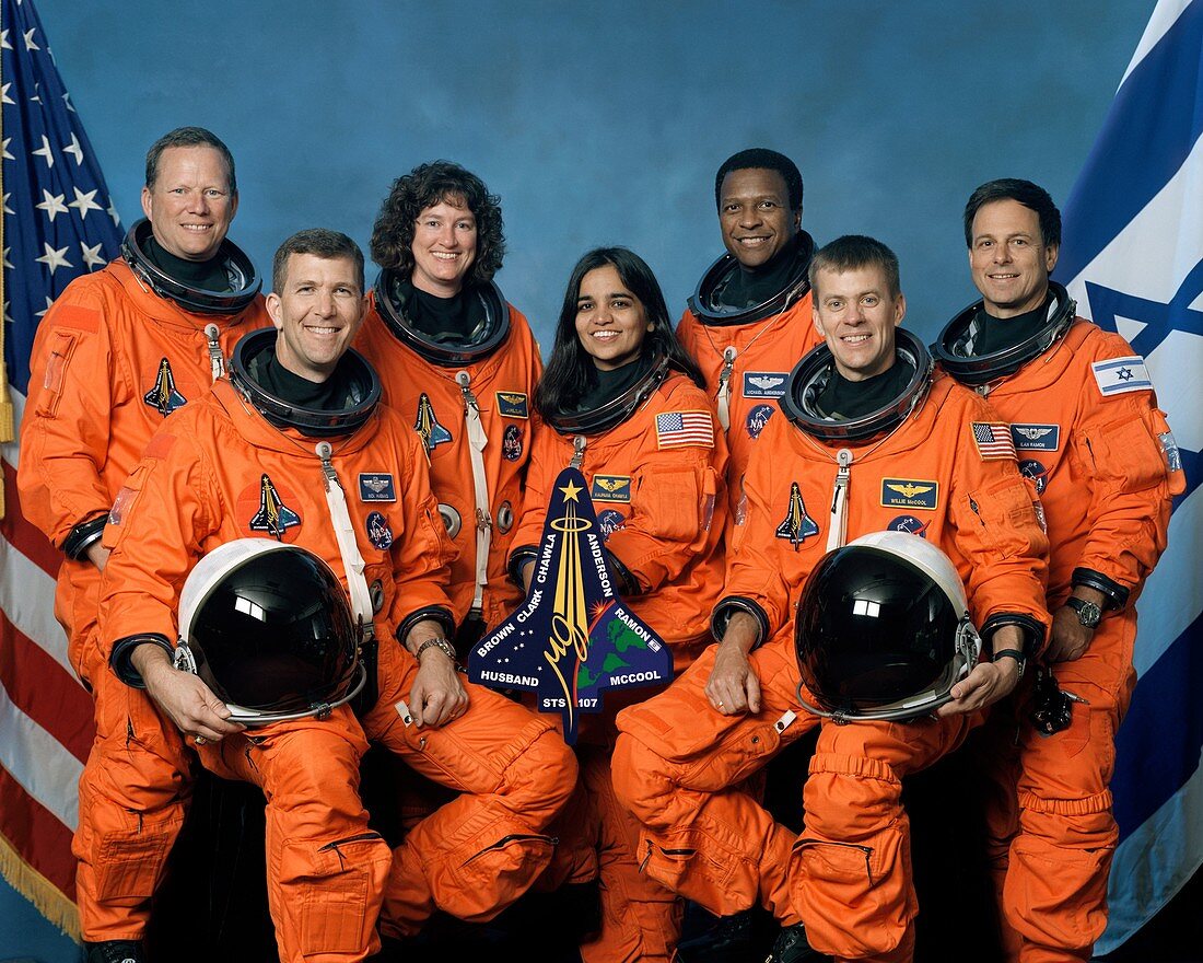 Shuttle disaster crew