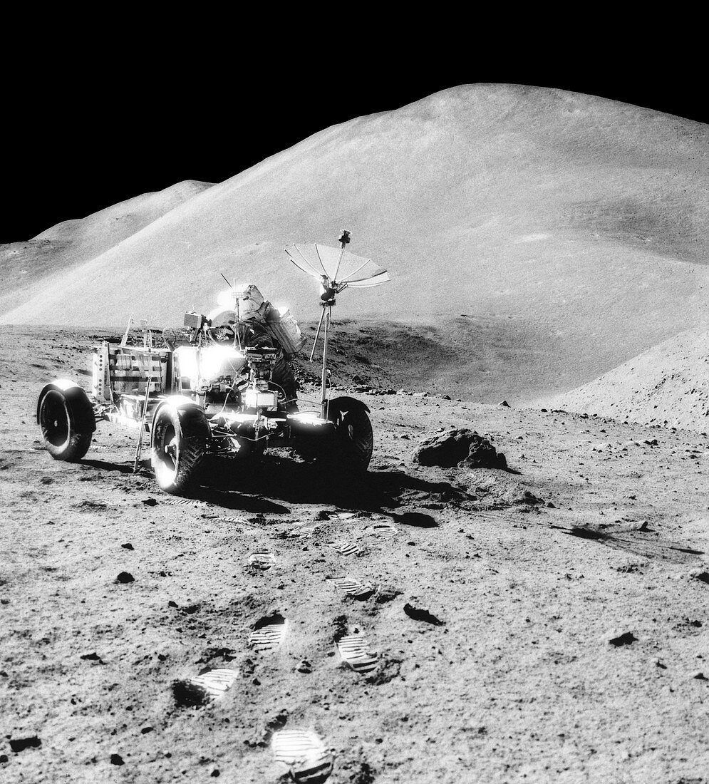 Lunar Roving Vehicle of Apollo 15