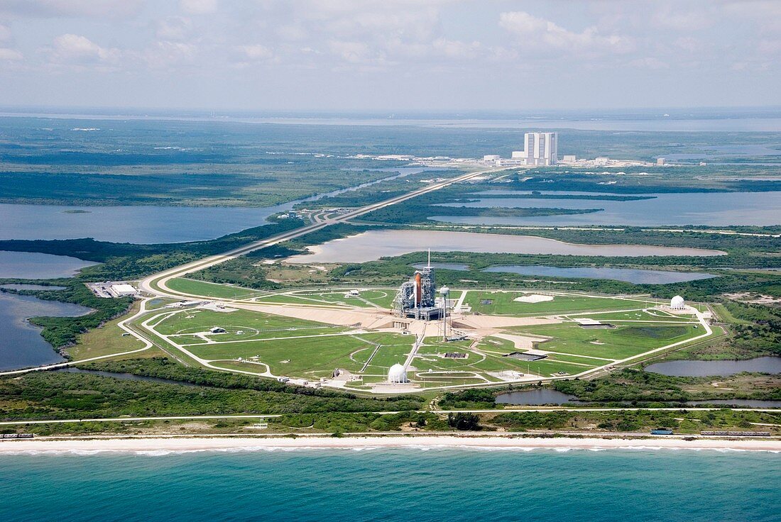 Space Shuttle launch pad,August 2007