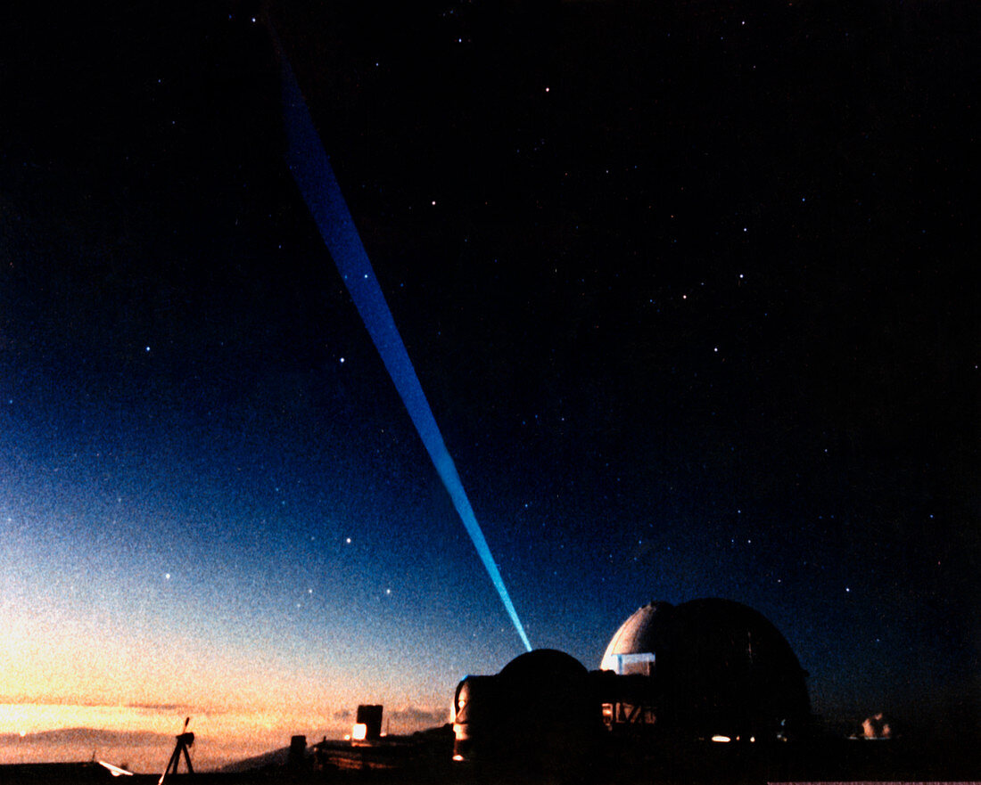 Star Wars research: rocket laser tracking