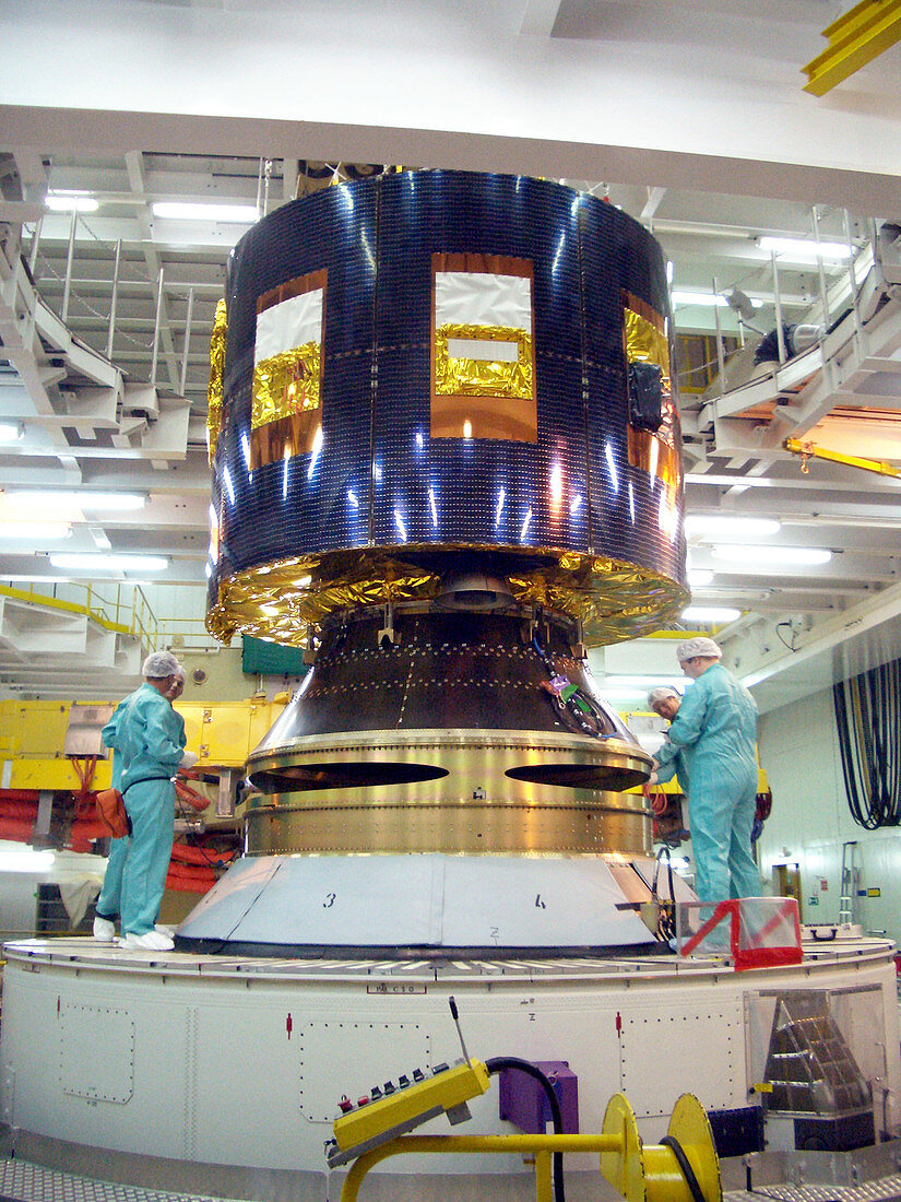 Meteosat second generation 2 satellite