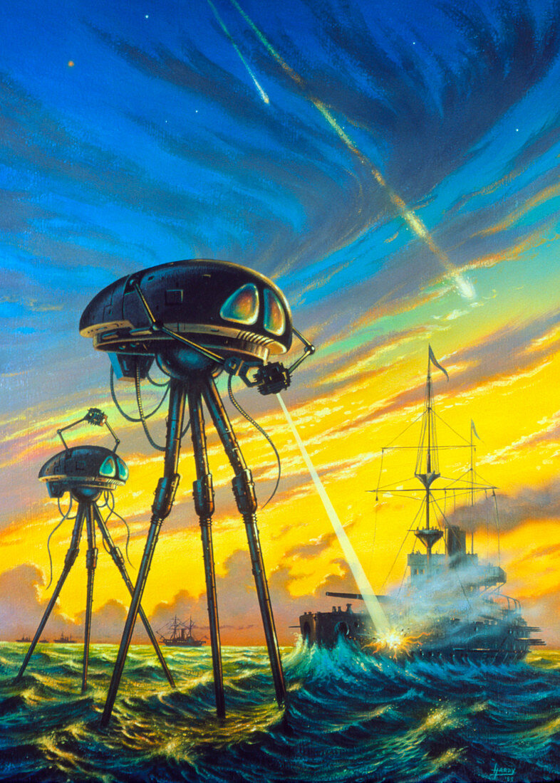 Illustration from War of the Worlds
