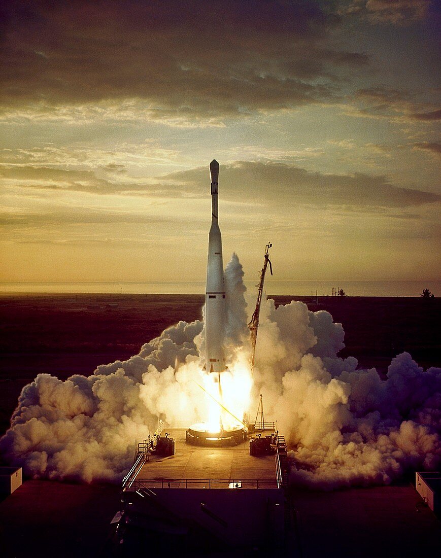 Launch of Tiros 1