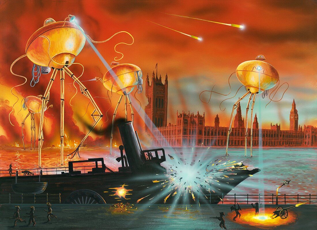 War of the Worlds,artwork