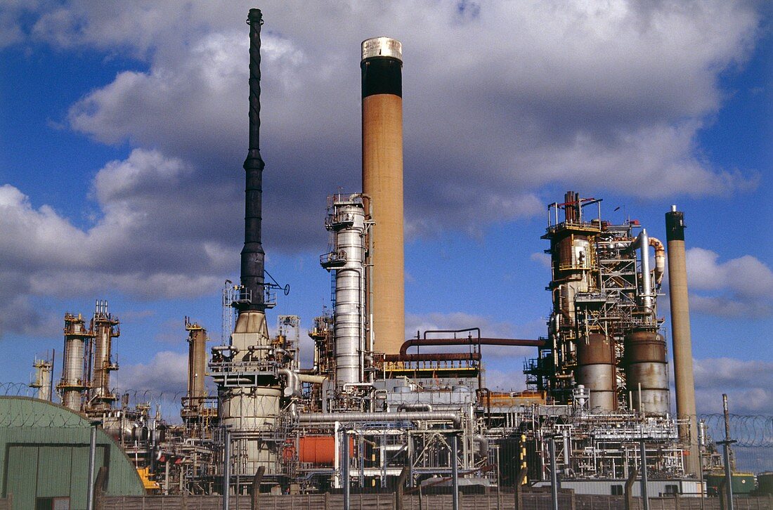 Coryton oil refinery,Essex,UK