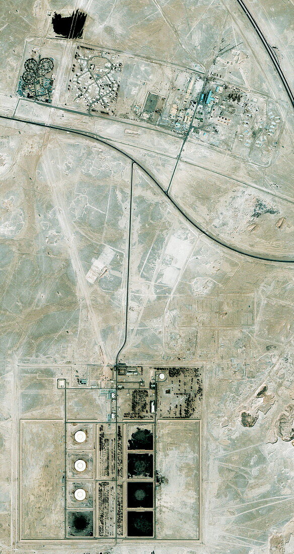 Oil tank farm,Iraq