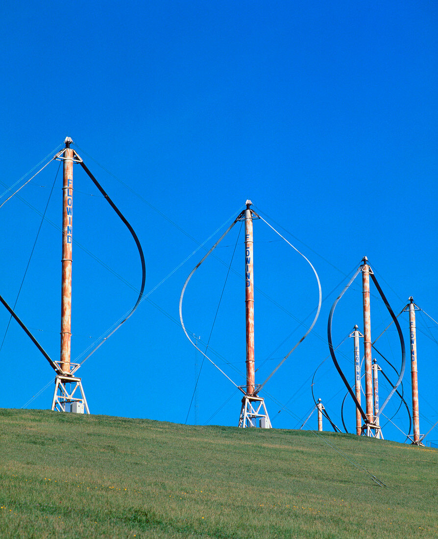 Vertical axis wind generators
