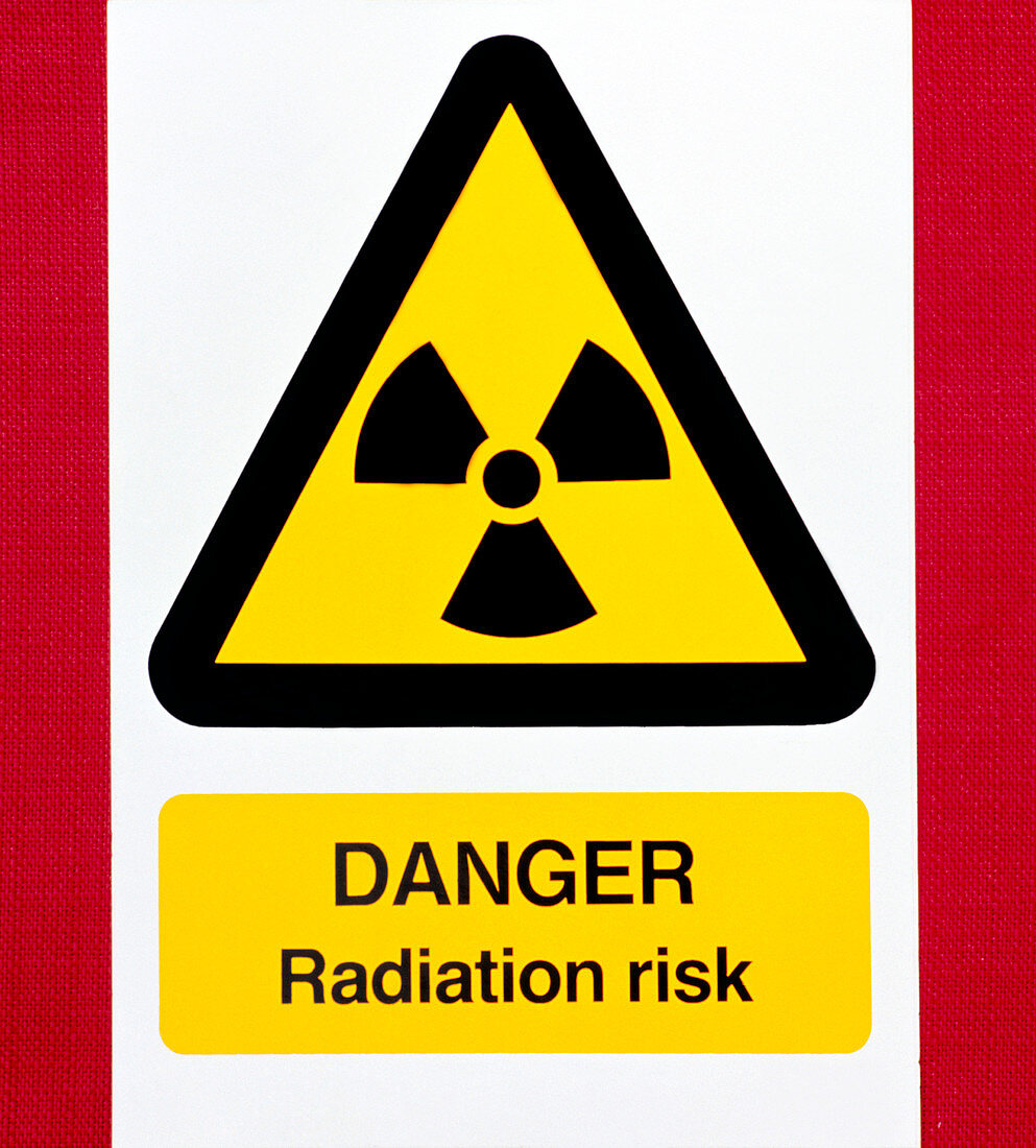 Radiation hazard sign