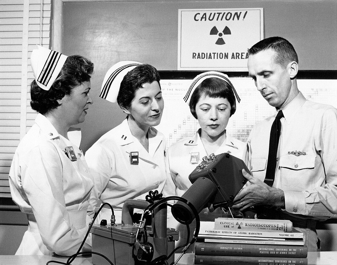 Cold War medical training,1958