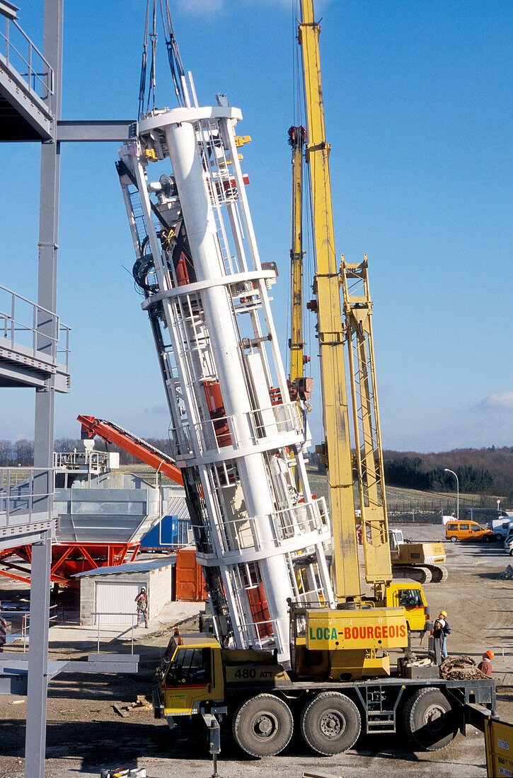 Nuclear waste disposal,site drilling