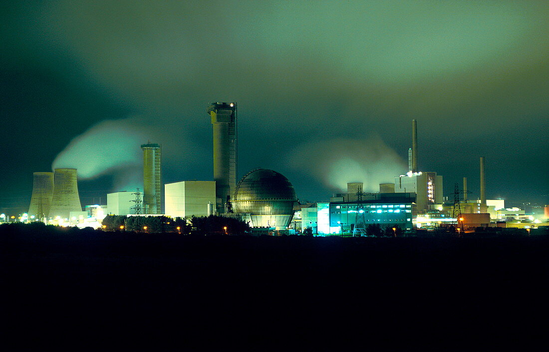 Sellafield reprocessing plant