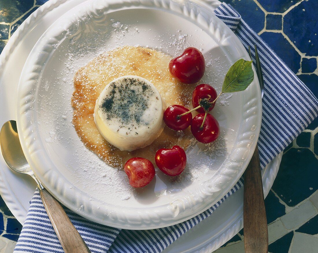 Panna Cotta al caramello (Sahnecreme auf Karamell, Italien)