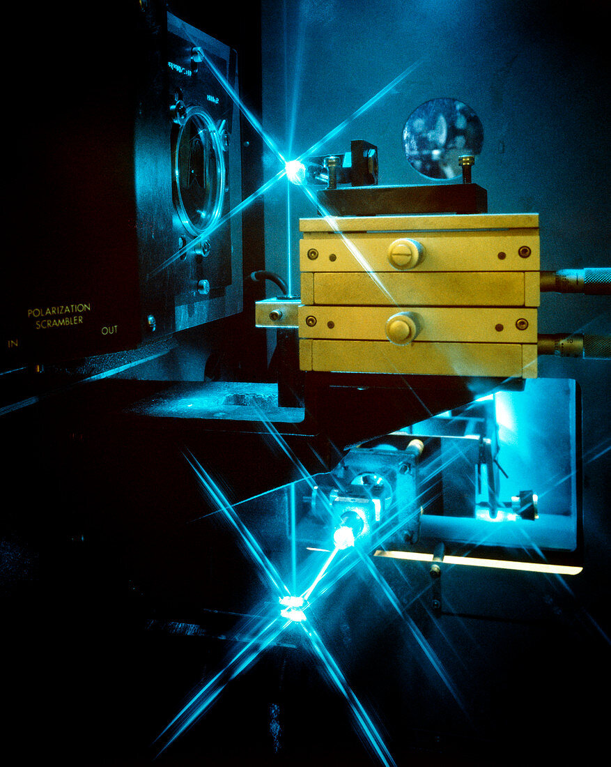Laser optical bench