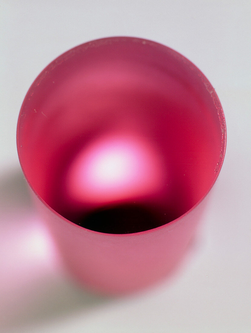 Pink YAG laser crystal