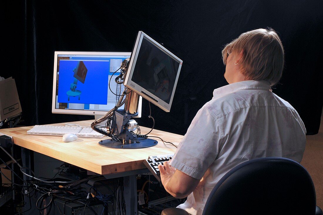 Robot computer monitor,MIT,USA