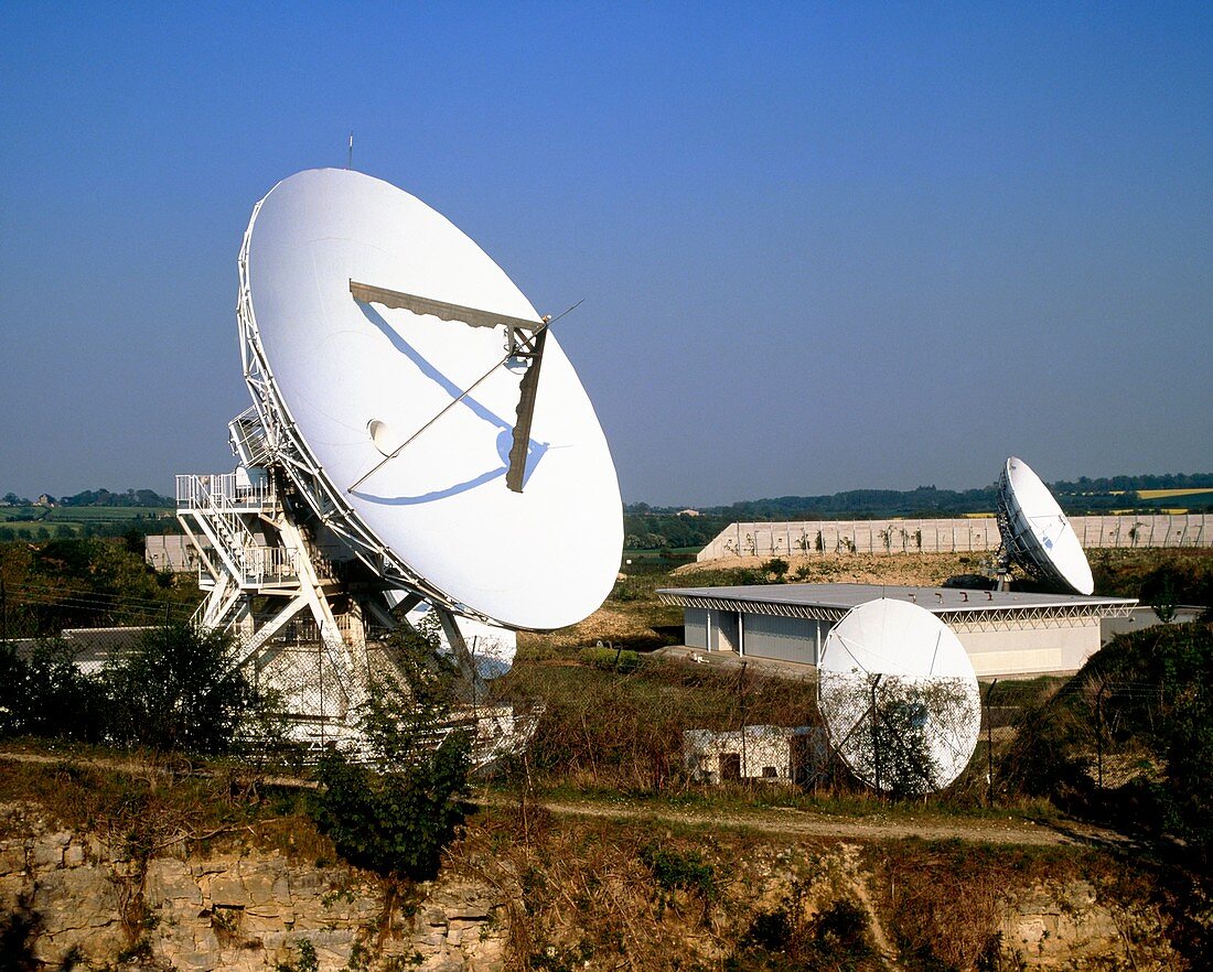 Mercury satellite communications ground station