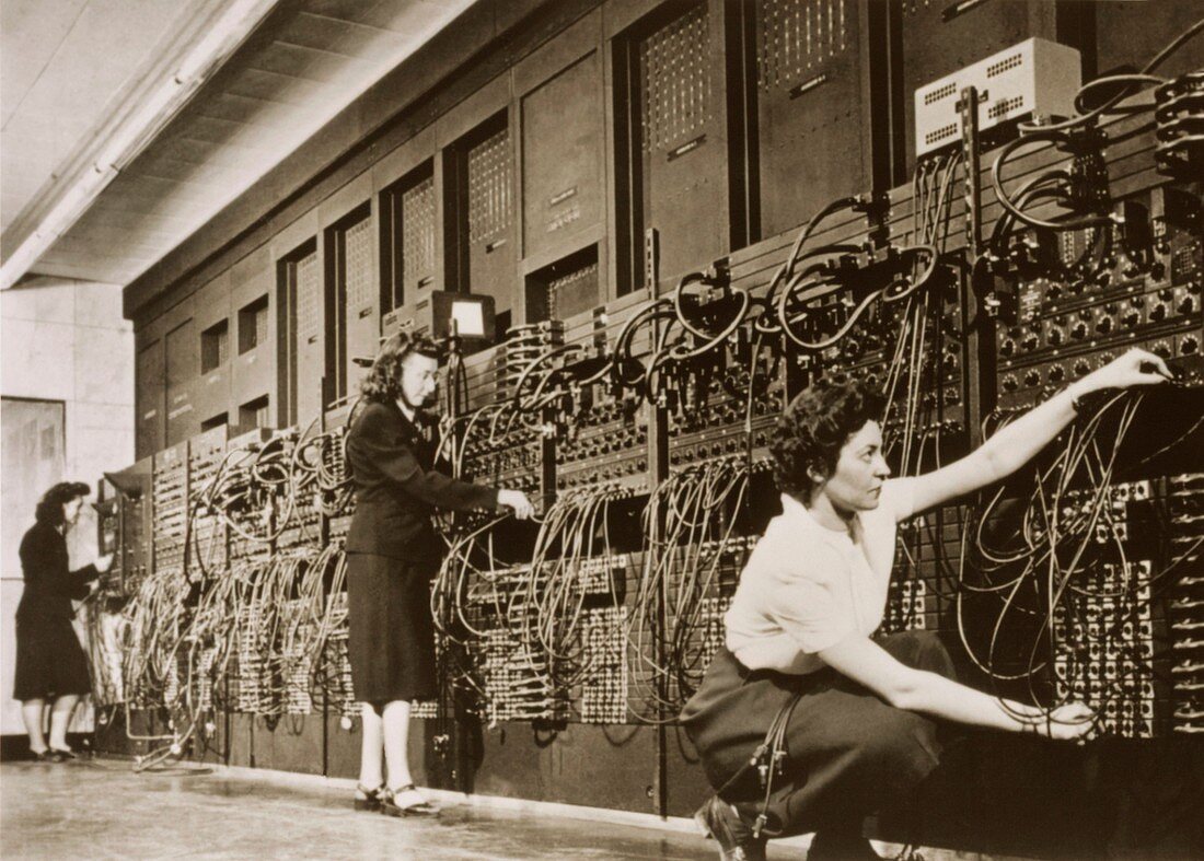 ENIAC,the second electronic calculator