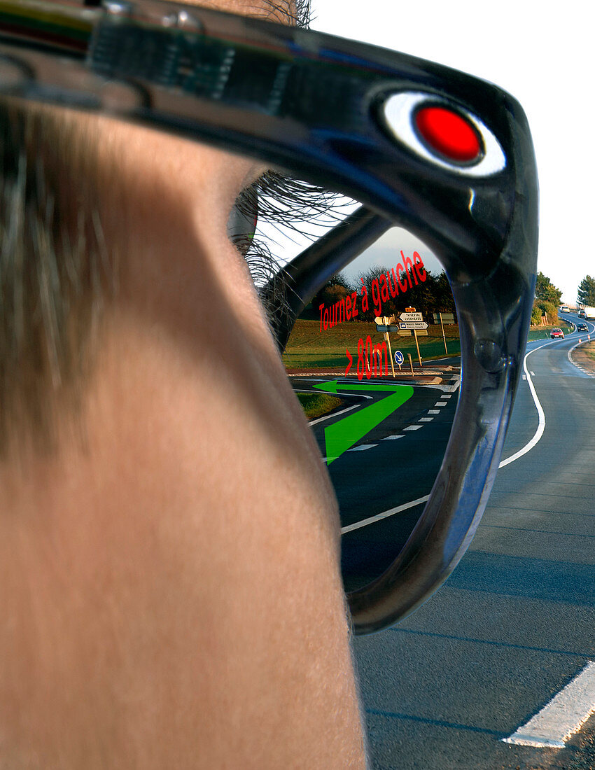 Direction-finding glasses of the future