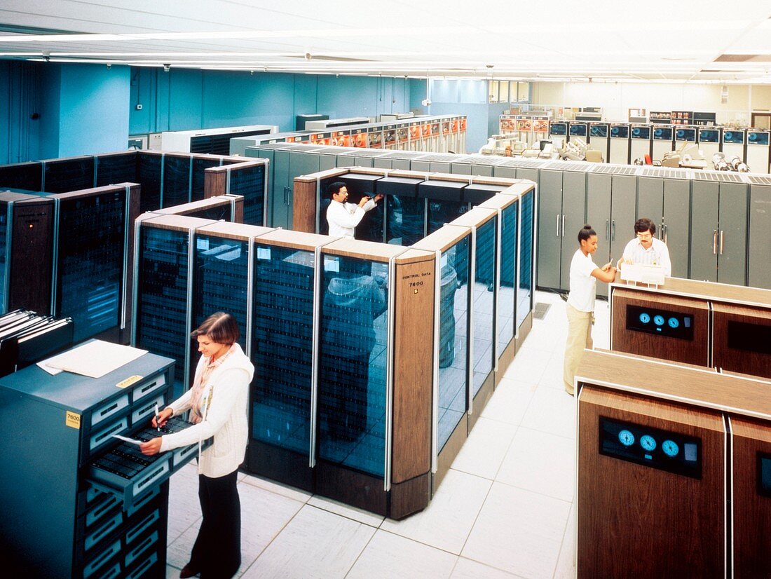 CDC 7600 mainframe computer at LLNL