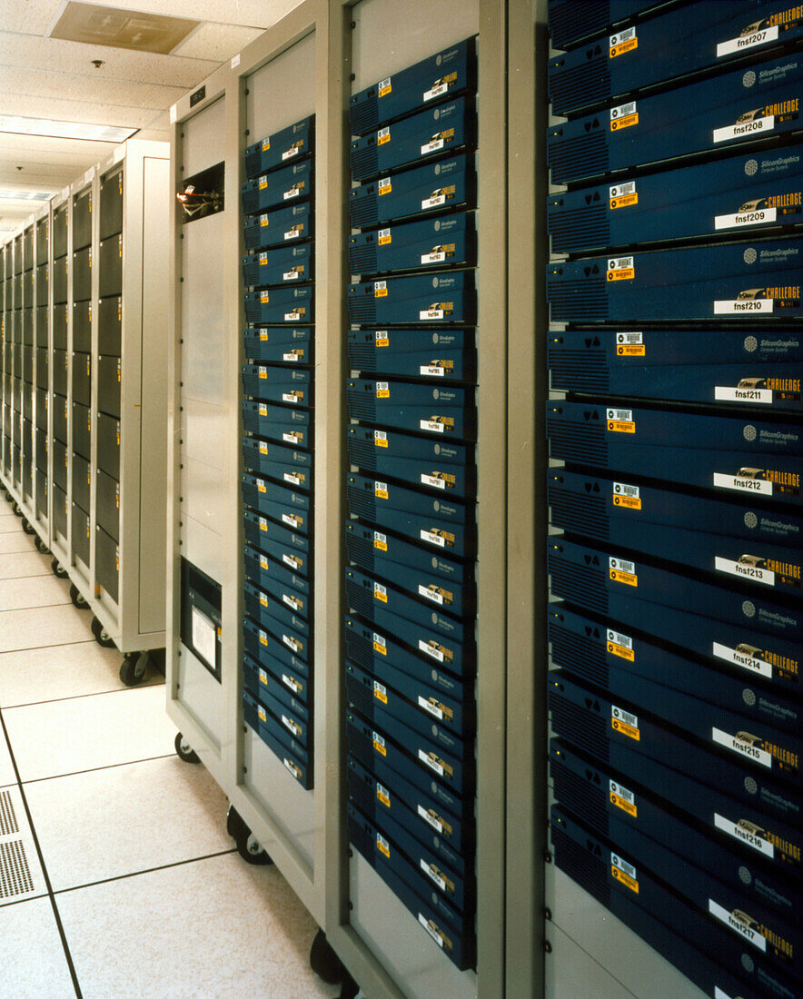 Computer processing units at Fermilab,USA