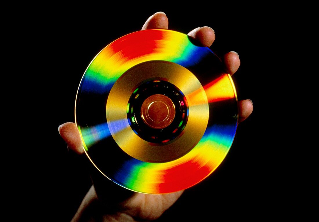 5-inch golden CD videodisc
